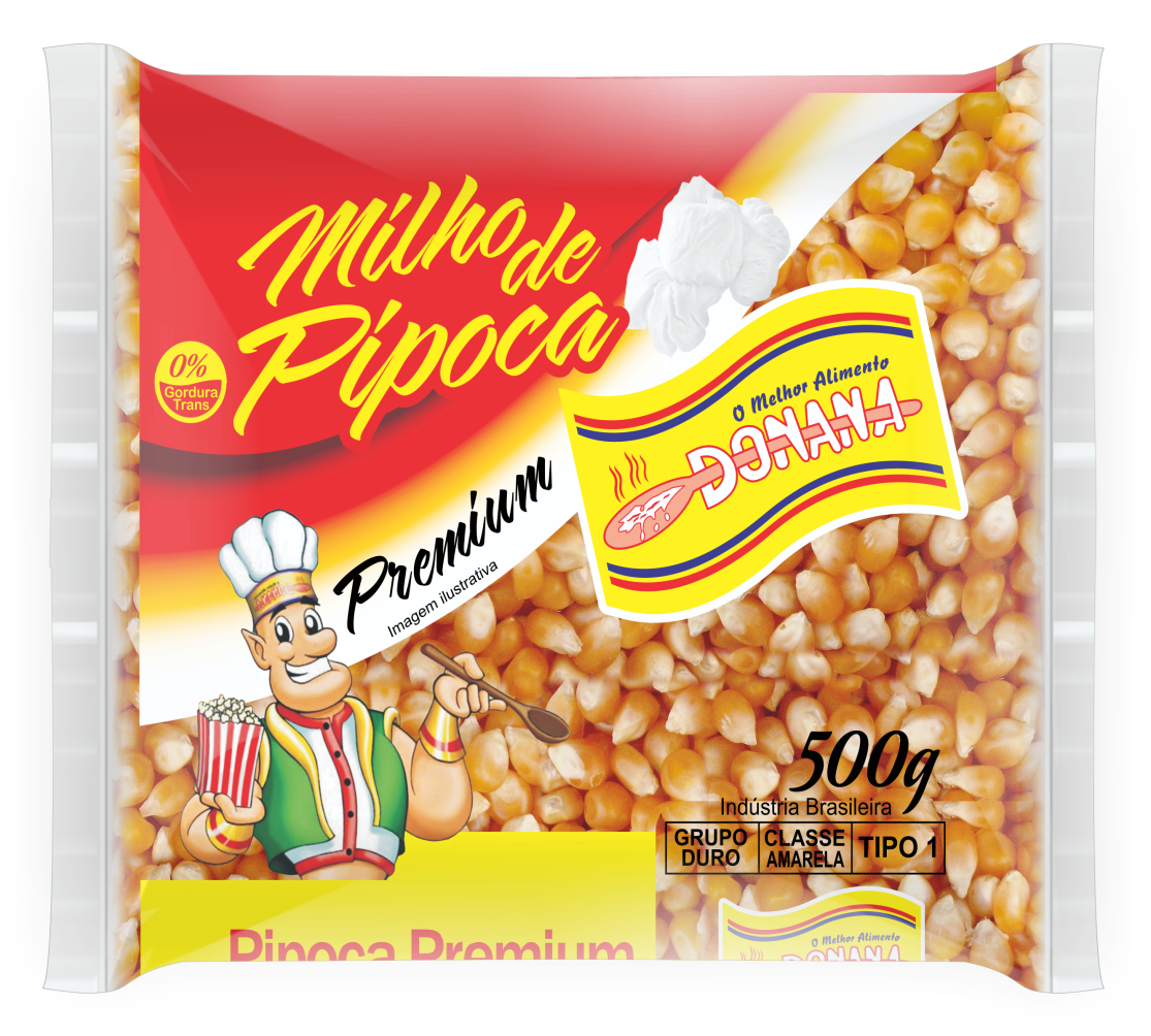 Milho Pipoca Premium 500g
